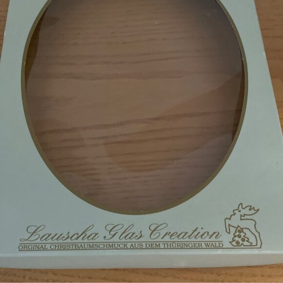 Krebs Glas Lauscha Nutcracker Christmas Ornament Handcrafted Glass 1990s Germany - Picture 10 of 12